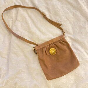 MARC BY MARC JACOBS Tan Textured Leather Crossbody